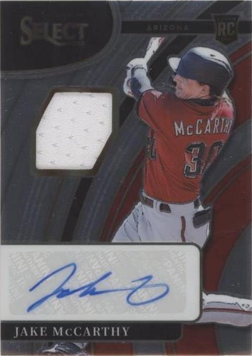 2022 Panini Select - Jake McCarthy #RJA-JM