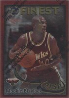 1995-96 Topps Finest - Steve Smith/Mookie Blaylock #DS1
