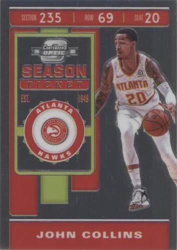 2019-20 Panini Contenders Optic - John Collins #8