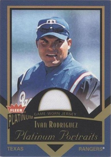 2003 Fleer Platinum - Ivan Rodriguez #PP/IR