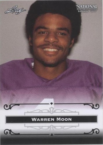 2012 Leaf National Convention Warren Moon #WM1