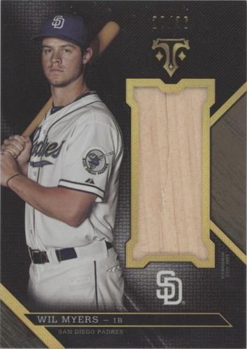 2016 Topps Triple Threads - Wil Myers #UJR-WMS