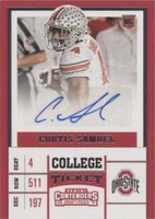 2017 Panini Contenders Draft Picks Curtis Samuel #147
