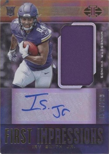 2019 Panini Illusions Irv Smith Jr. #121