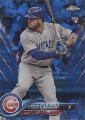 2018 Topps Chrome Sapphire Edition - Victor Caratini #422