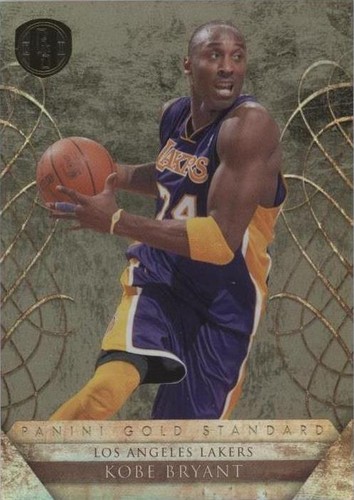 2010-11 Gold Standard Logoman Patch Kobe Bryant Gold On-Card Auto