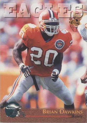 1996 Classic NFL Rookies Brian Dawkins #92