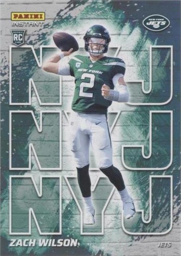 2021 Panini Instant NFL Zach Wilson #MC25