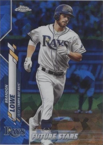 2020 Topps Chrome Sapphire Edition - Brandon Lowe #574