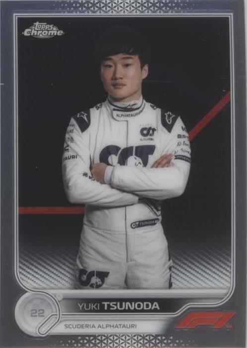 2022 Topps Chrome Formula 1 - Yuki Tsunoda #61