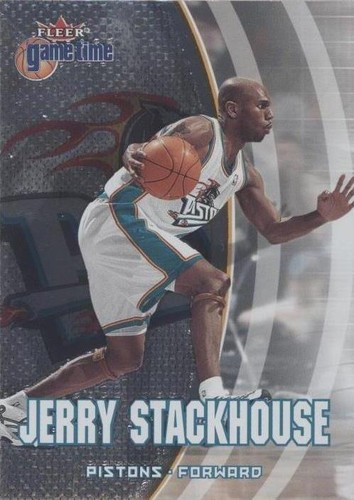 2000-01 Fleer Game Time - Jerry Stackhouse #72