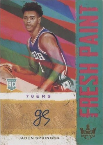 2021-22 Panini Court Kings - Jaden Springer #FP-JSP