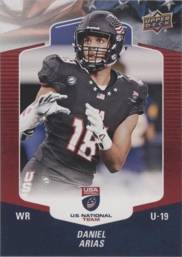 2018 Upper Deck USA Football Daniel Arias #43