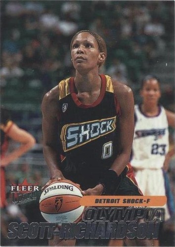2001 Fleer Ultra WNBA - Olympia Scott #109