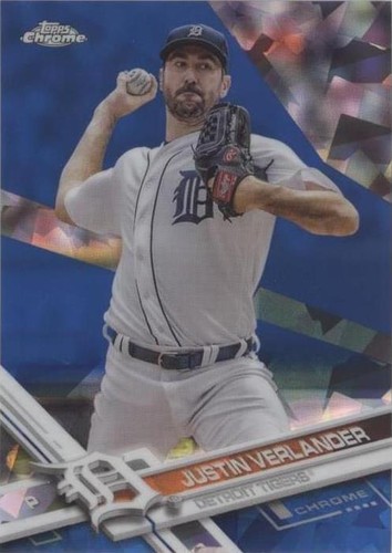 2017 Topps Chrome Sapphire Edition - Justin Verlander #450