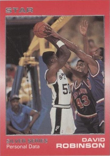 1990-91 Star Silver - David Robinson #90