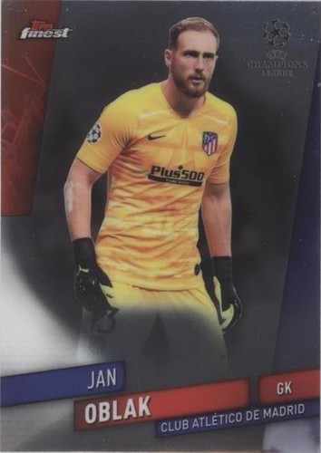 2019-20 Topps Finest UCL Jan Oblak #73