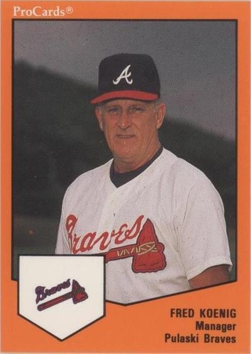 1989 ProCards Minor League Team Sets - Fred Koenig #1900