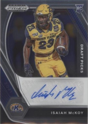 2021 Panini Prizm Draft Picks Isaiah McKoy #DPA-IMC
