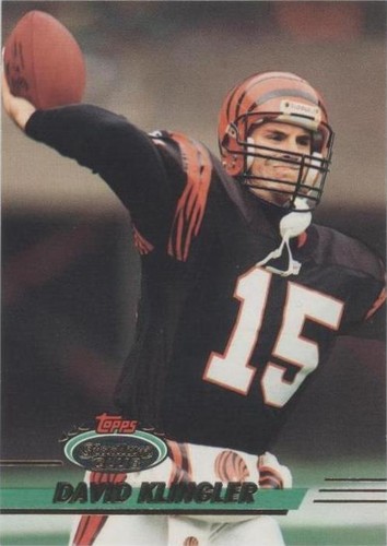 1993 Topps Stadium Club David Klingler #51