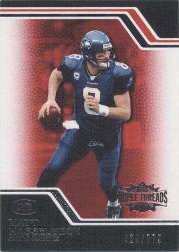 2008 Topps Triple Threads Matt Hasselbeck #10