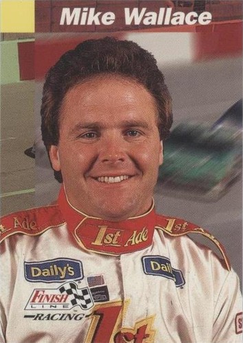 1993 Pro Set Finish Line - Mike Wallace #31