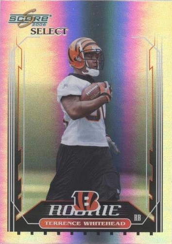 2006 Score Select Terrence Whitehead #401