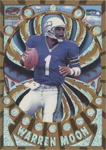 1997 Pacific Revolution Warren Moon #136