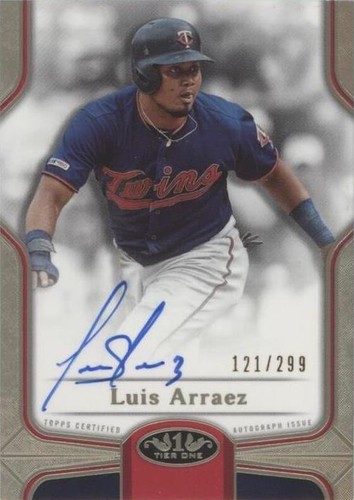 2020 Topps Tier One - Luis Arraez #BOA-LAR