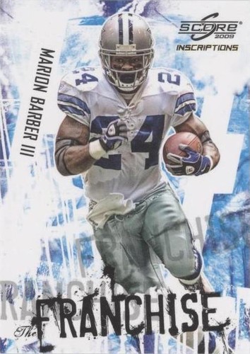 2009 Score Inscriptions Marion Barber III #15