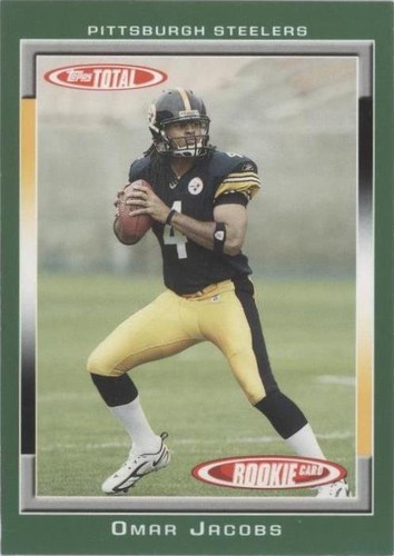 2006 Topps Total Omar Jacobs #445
