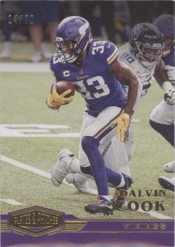 2020 Panini Plates & Patches Dalvin Cook #25