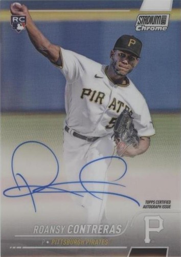 2022 Topps Stadium Club Chrome - Roansy Contreras #SCCBA-RCO