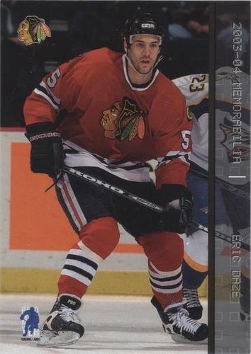 2003-04 In the Game Be A Player Memorabilia - Eric Daze #26