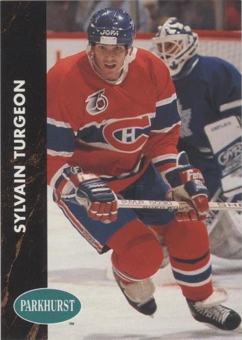 1991-92 Parkhurst - Sylvain Turgeon #91