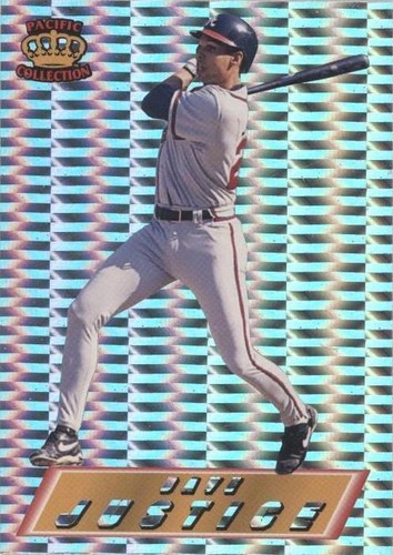 1995 Pacific Crown Collection - David Justice #1