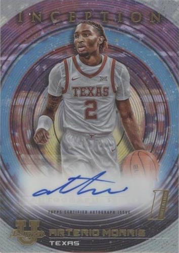 2022-23 Bowman Inception University - Arterio Morris #BIA-AM