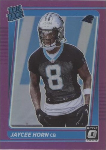 Jaycee Horn Trading Cards