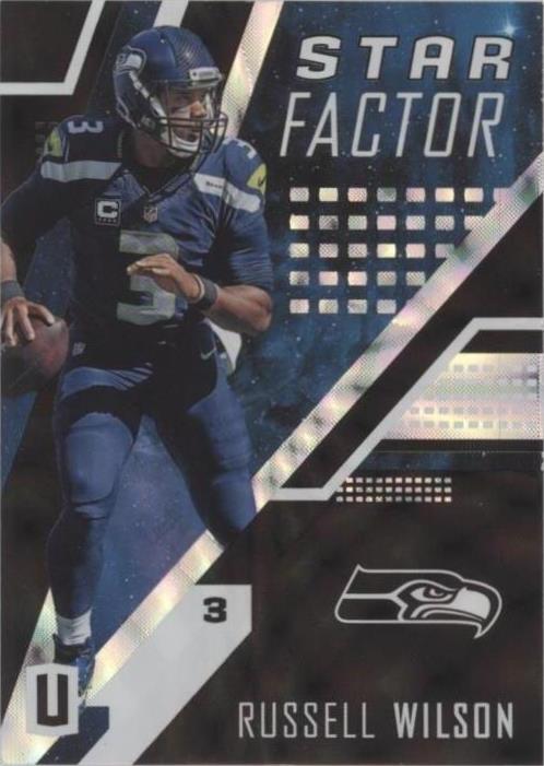 2017 Panini Unparalleled Russell Wilson #SF-RW