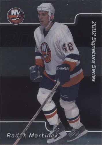2001-02 In the Game Be A Player Signature Series - Radek Martinek #240