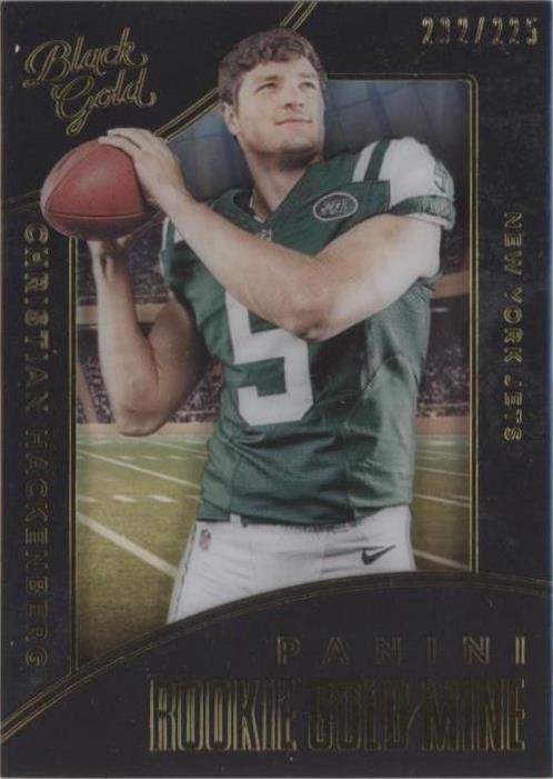 2016 Panini Black Gold Christian Hackenberg #RG4