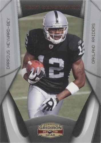 2009 Donruss Gridiron Gear Darrius Heyward-Bey #16
