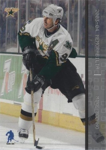 2003-04 In the Game Be A Player Memorabilia - Mike Modano #58