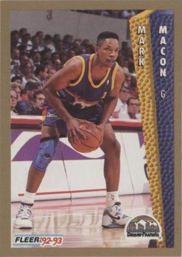 1992-93 Fleer - Mark Macon #59