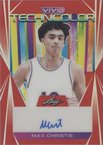 2022-23 Leaf Vivid - Max Christie #T-MC1