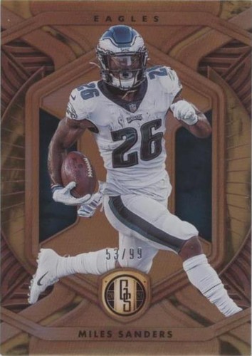 2021 Panini Prestige Xtra Points Gold /99 Miles Sanders #111