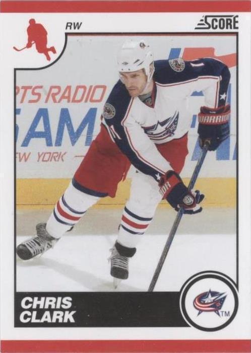 2010-11 Score - Chris Clark #161