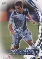 2014 Topps MLS Soony Saad #72