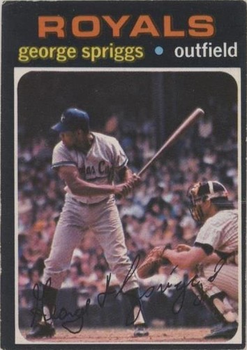 1971 O-Pee-Chee - George Spriggs #411