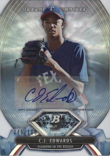 2013 Bowman Platinum - Carl Edwards Jr. #ADIR-CE
